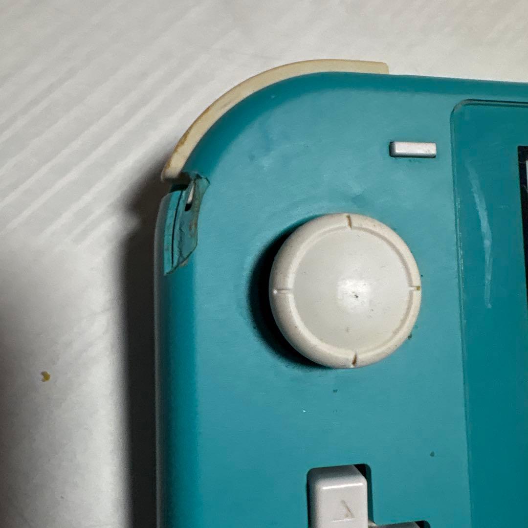 Nintendo Switch Lite ターコイズ　欠けてます