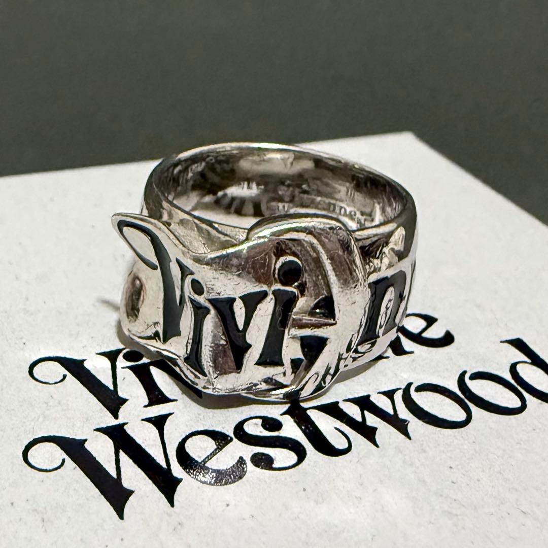 お箱類込/現行/正規美品 Vivienne Westwood ベルトリング M