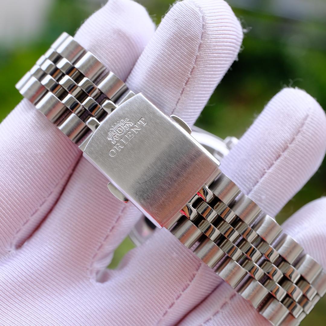 オリエント President ホワイト 美品