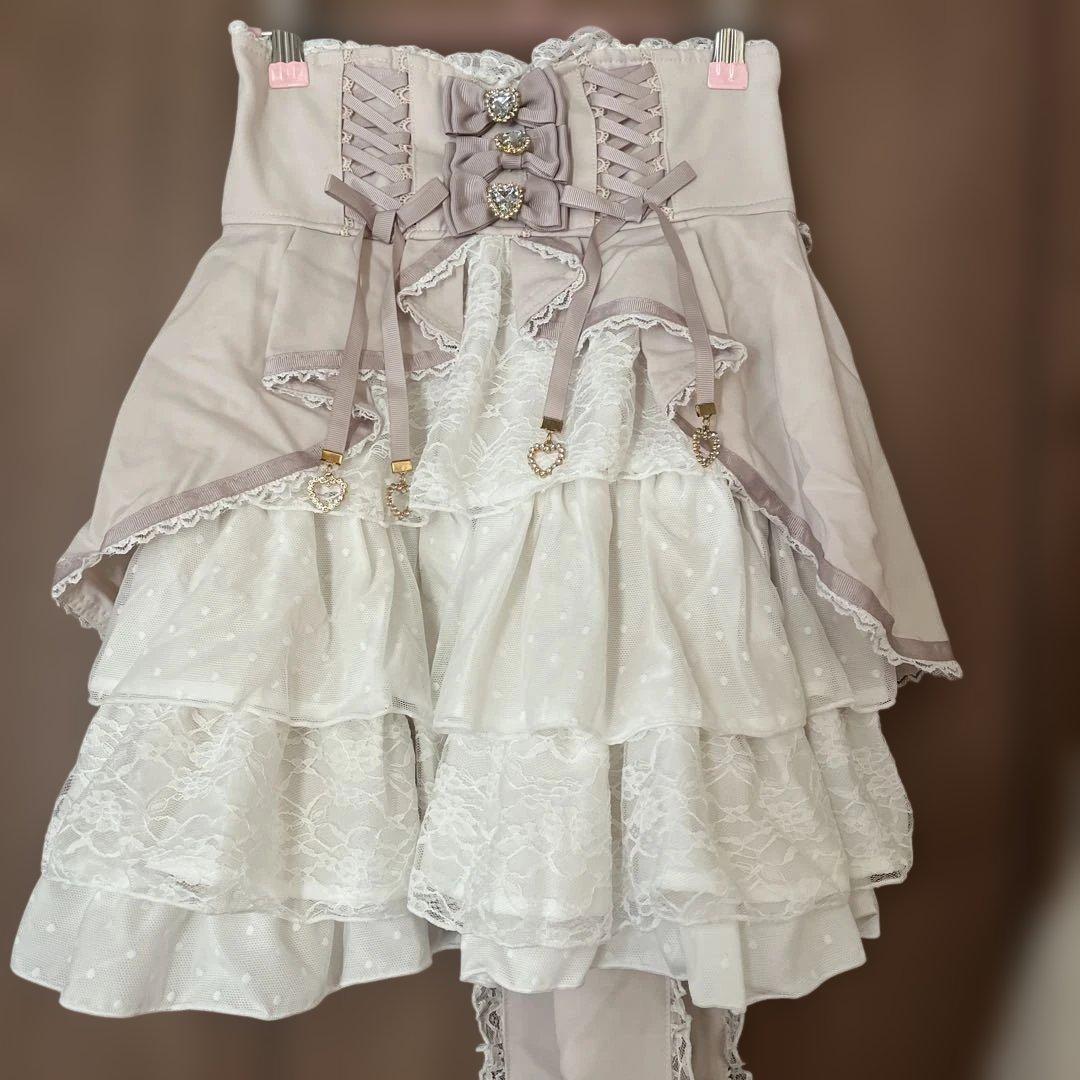 LIZLISA リズリサ フロントカシュクールスカート