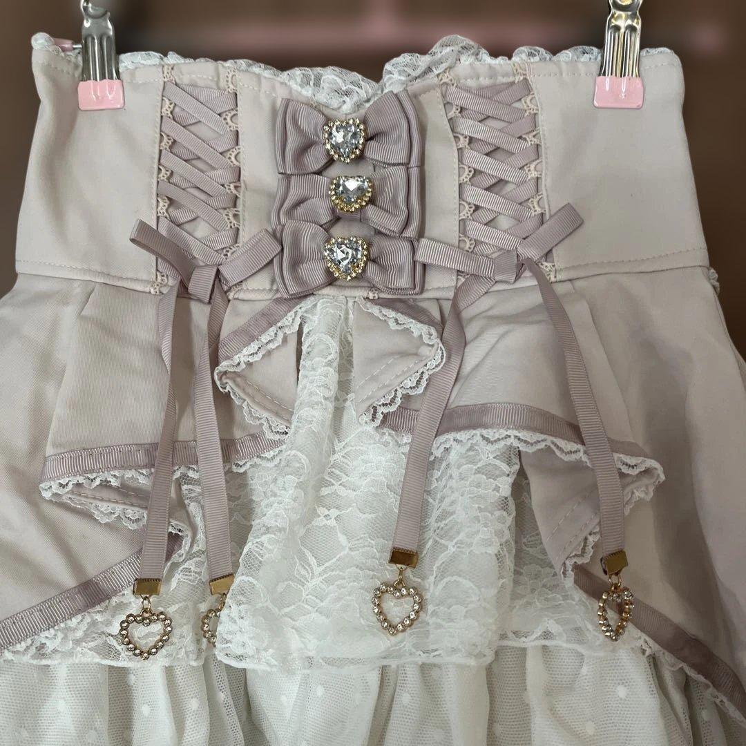 LIZLISA リズリサ フロントカシュクールスカート