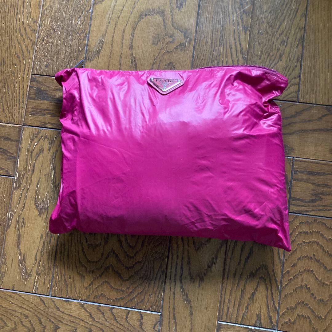 プラダ ダウンベスト ピンク