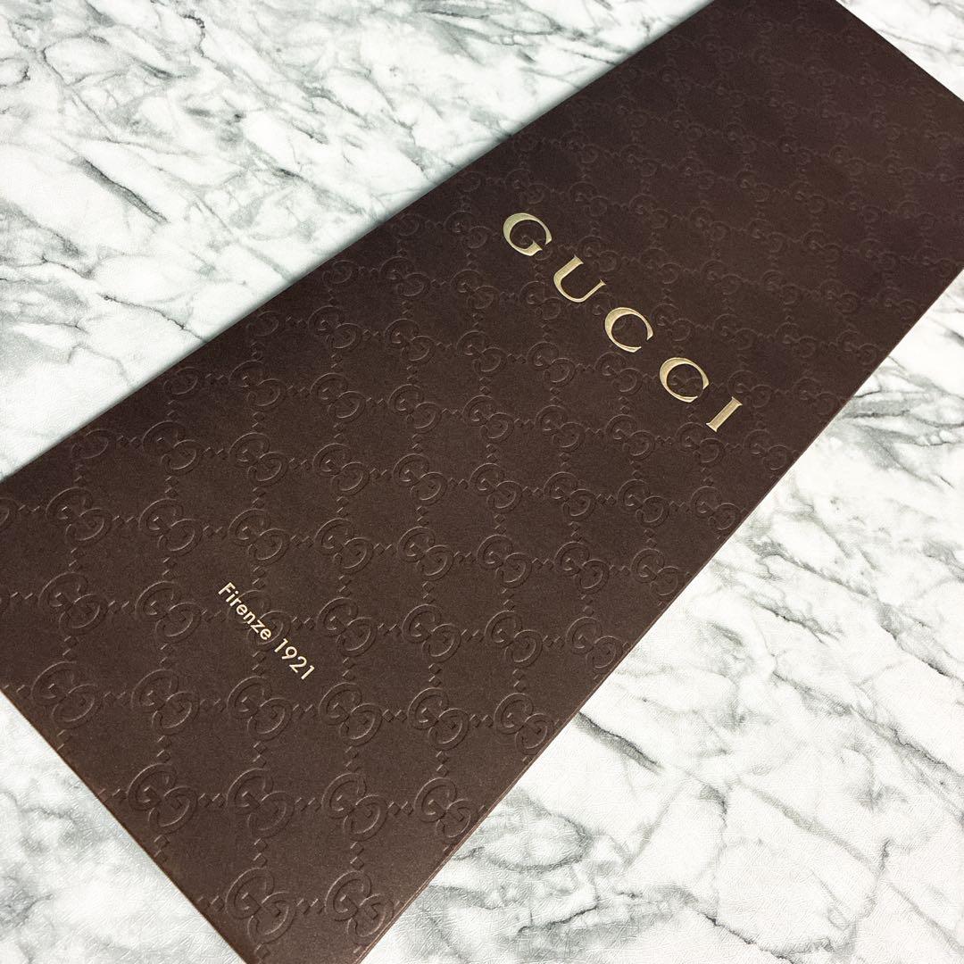 ✨未使用箱付タグ付✨GUCCI 現行　ホースビット　インターロッキング　ネクタイ