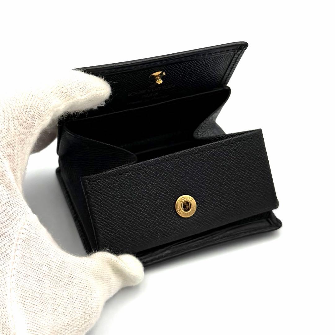 ルイヴィトン エピ ポルトモネボワット ケース 小銭入れ ブラック 黒