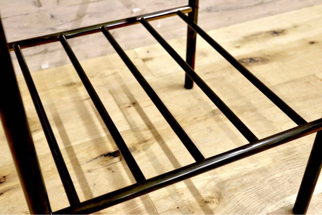 GMHS560B○サイドテーブル ベッドサイドテーブル ガラステーブル 花台