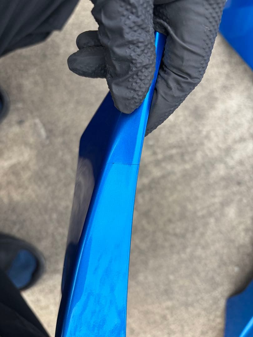 春*瀬様 ニンジャ250SL用　青 カウルパーツ