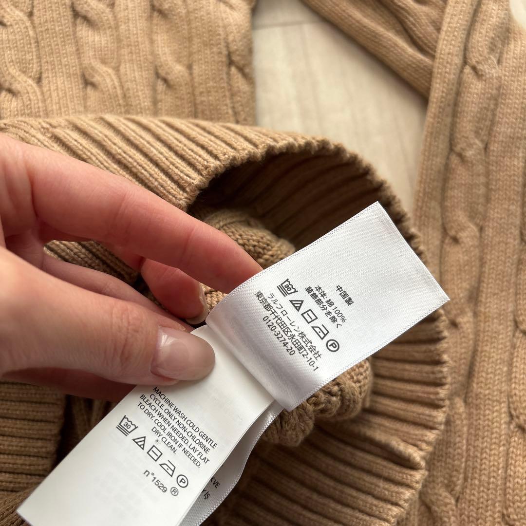 ポロ　ラルフローレン　コットンニット