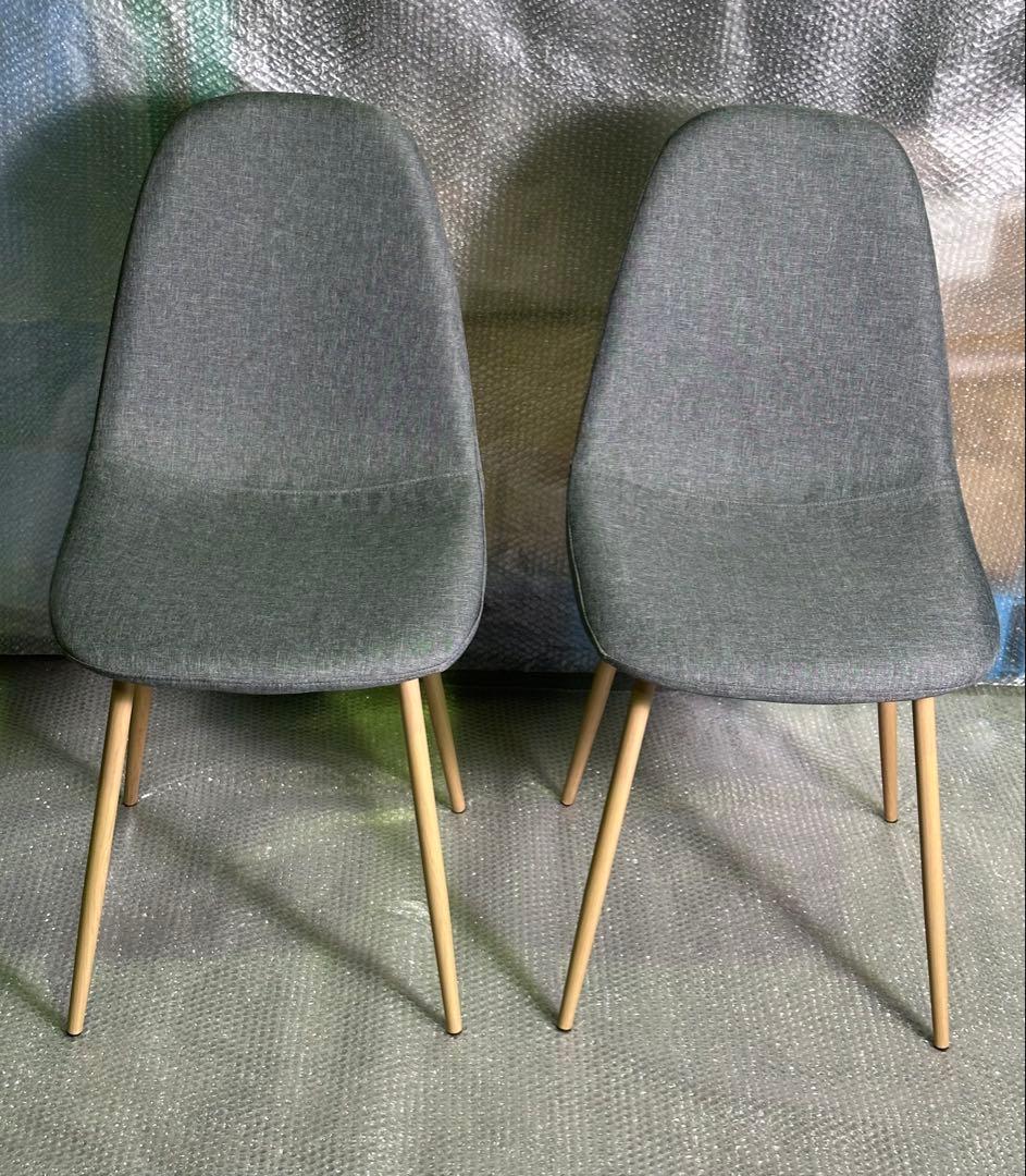 新品 ダイニングチェア インテリア 椅子 オシャレ 高評価4脚セット グレー