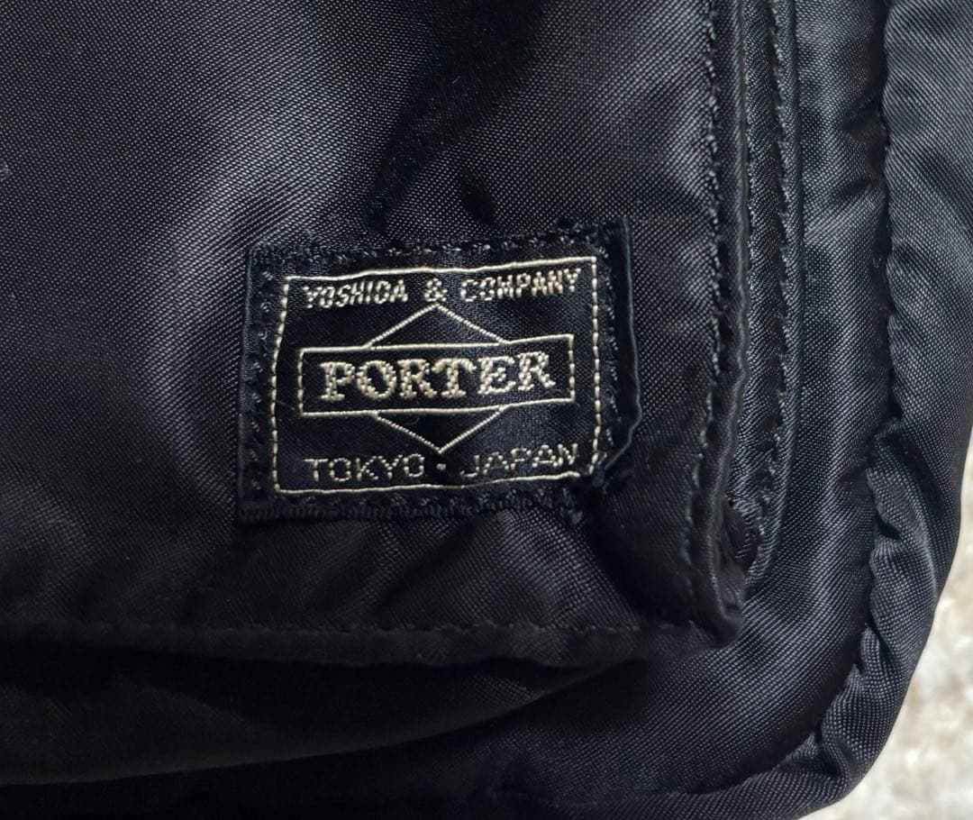 PORTER TANKER 2WAYトートバッグ★ブラック