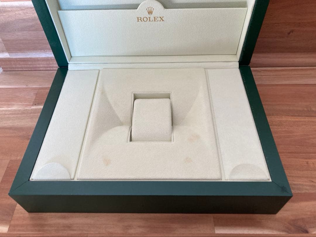 ＊*8様 ROLEX 空箱　時計ボックス グリーン