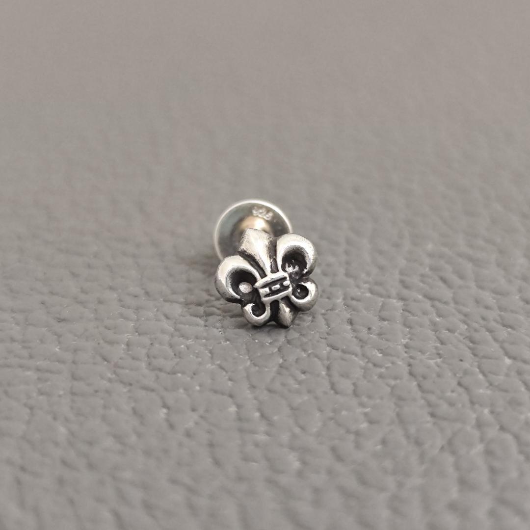CHROME HEARTS クロムハーツ BSフレアスタッド シルバーピアス