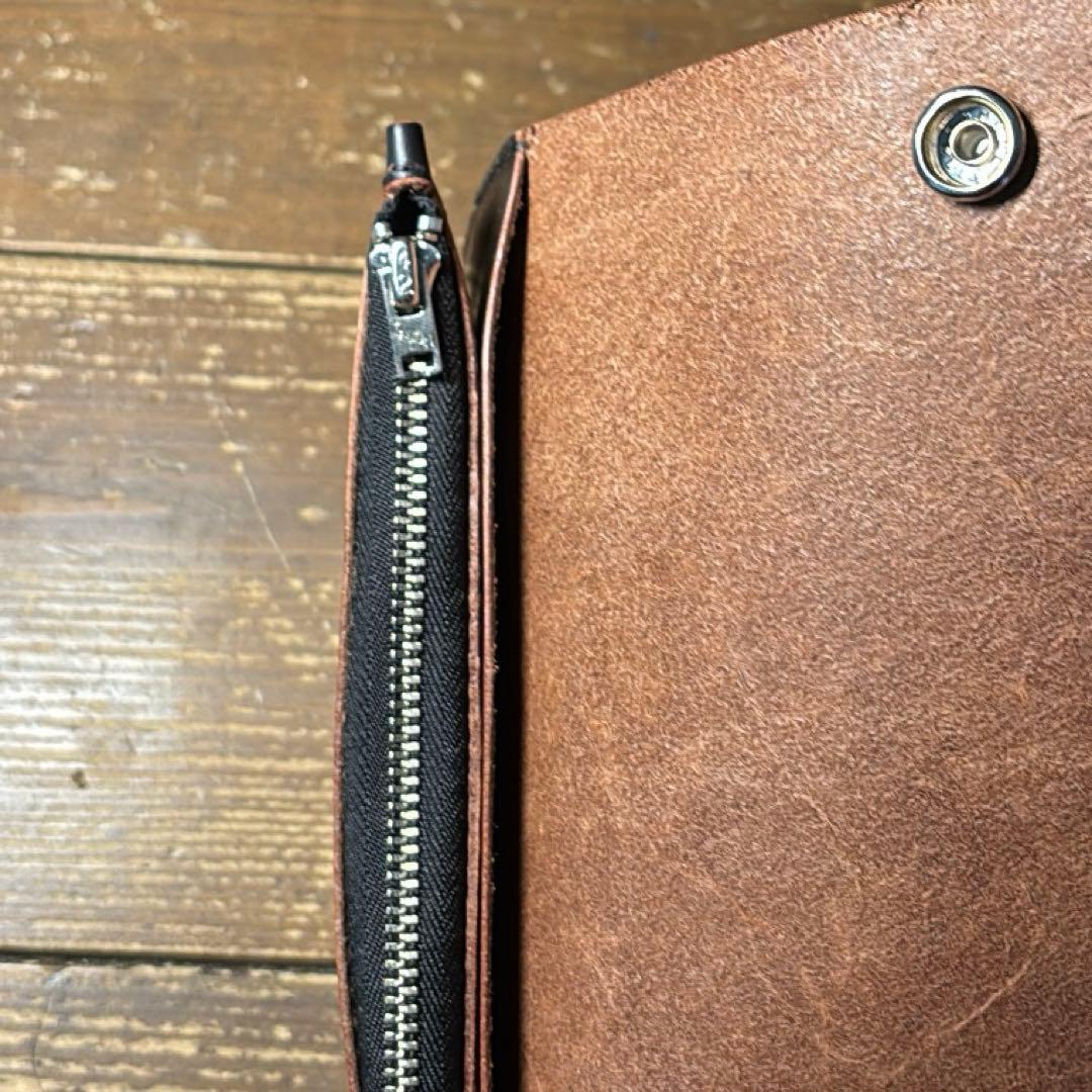 茶芯ハンドメイドトラッカーウォレット チェーンセット