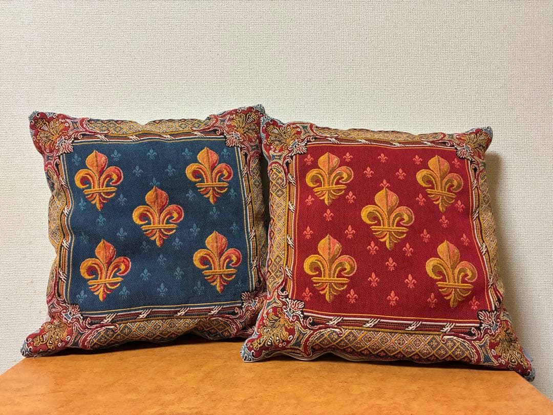 ART de LYS フランス製 クッションカバー製　50×50 クッション