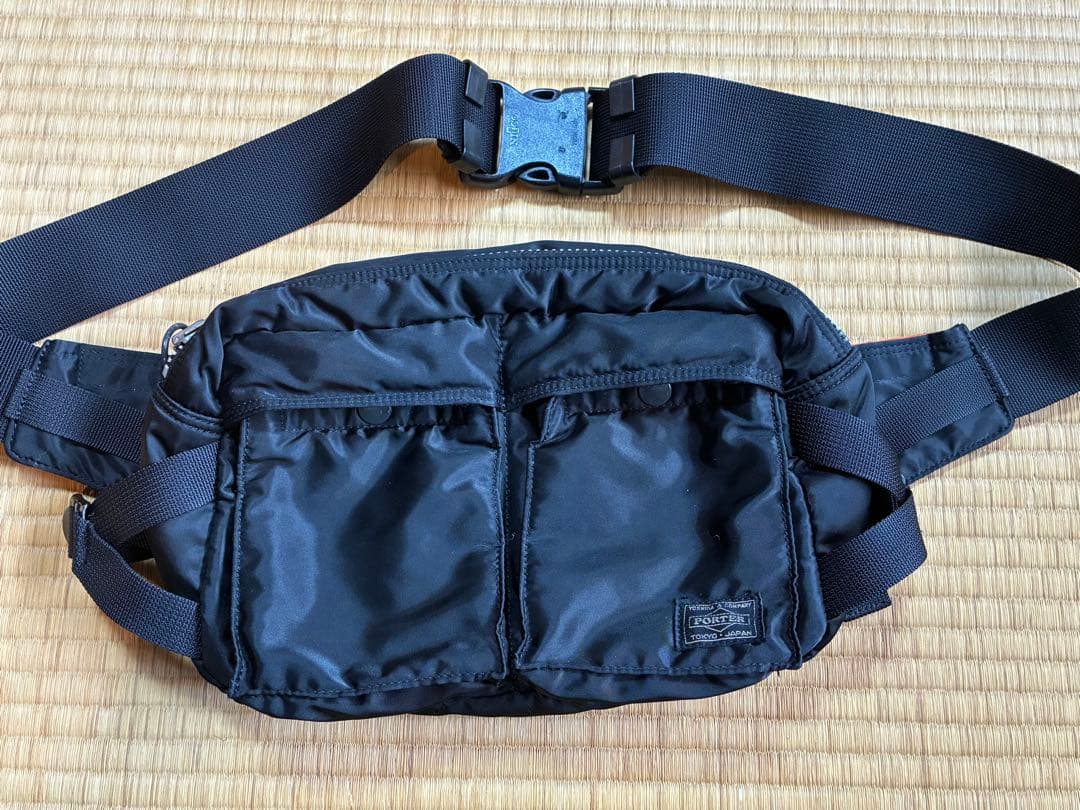 【ぱー】PORTER TANKER ボディバッグ ブラック