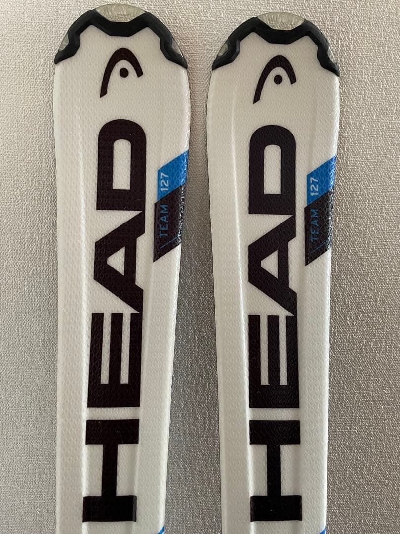 スキー板　子供　127㎝　調整金具付き　HEAD