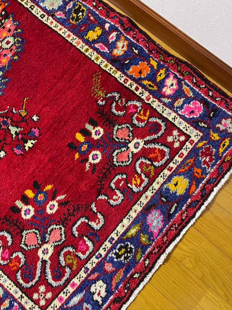 値下げ　ギュネイラグ　ヴィンテージラグ　ギュネイ絨毯