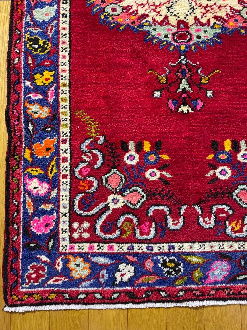 値下げ　ギュネイラグ　ヴィンテージラグ　ギュネイ絨毯