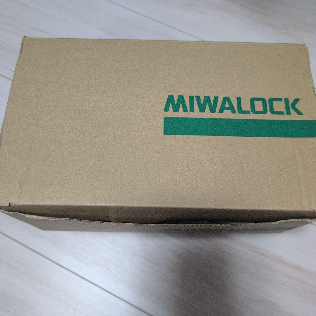 美和ロック電気錠　サムターンカバー付。