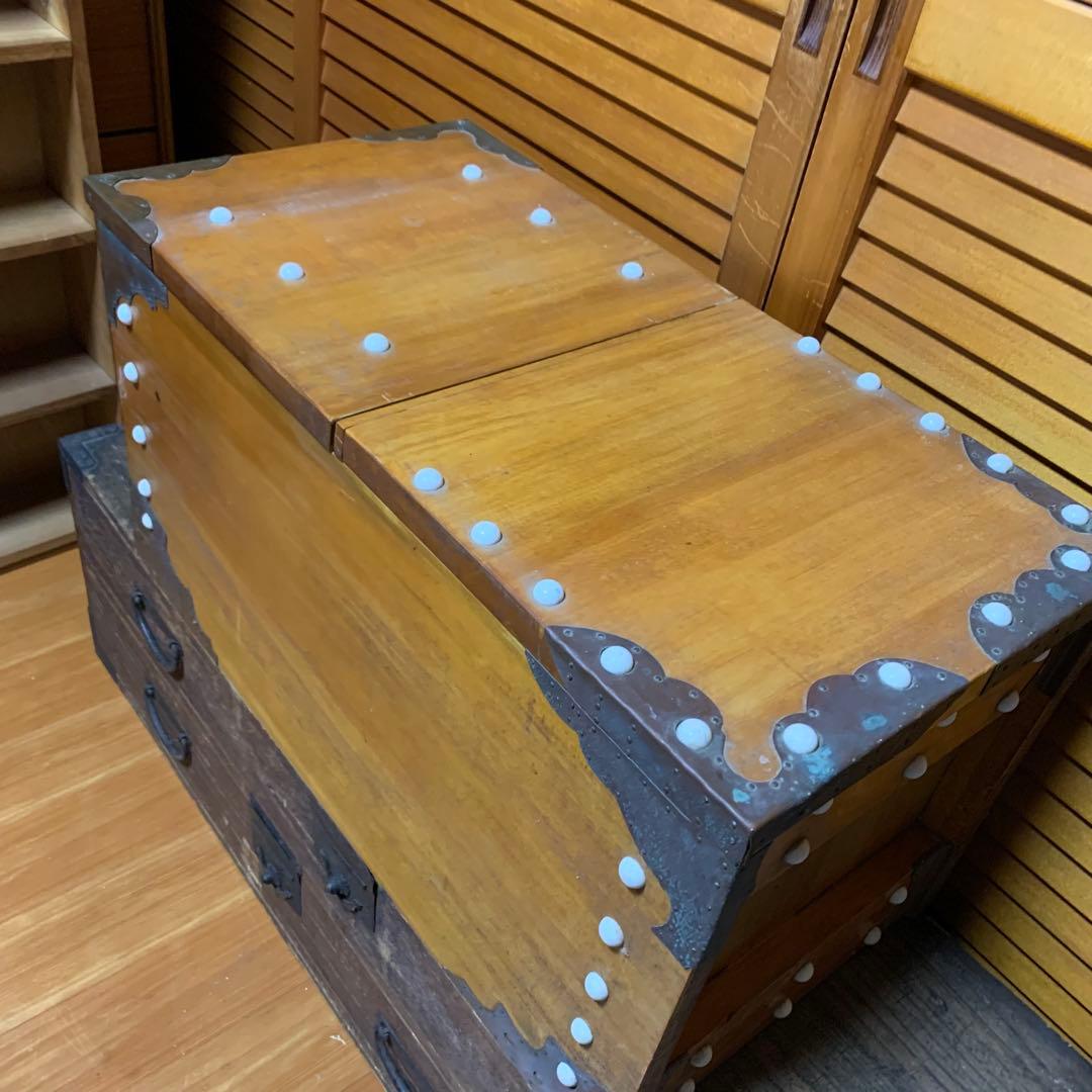米びつ 銭箱 千両箱 時代家具 レトロ家具 アンティーク家具 ヴィンテージ家具