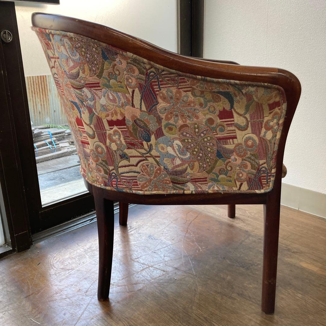 アンティークアームチェア エスニック　デザイナーズ