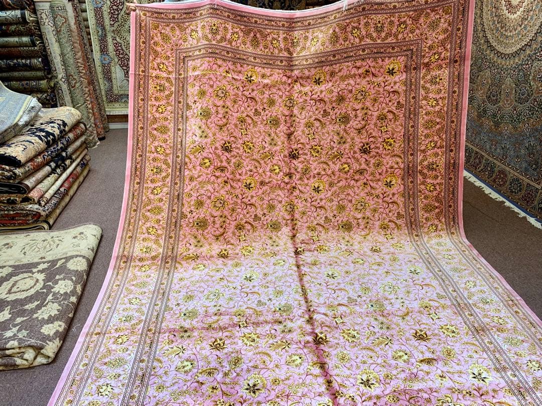 ペルシャ、イラン、シルクカーペット/サイズ:200x300cm…. .mp3pg