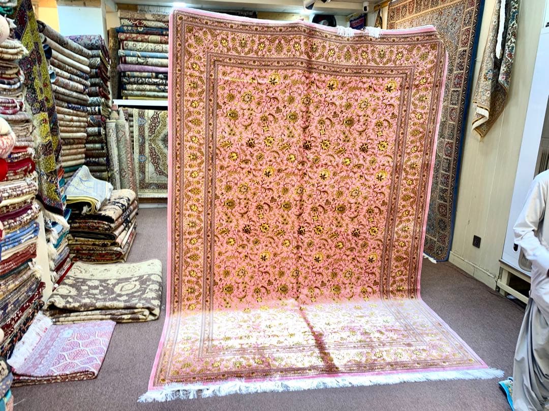 ペルシャ、イラン、シルクカーペット/サイズ:200x300cm…. .mp3pg