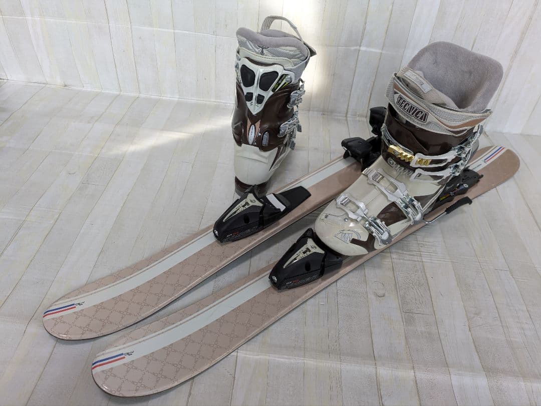 Dir-V 99　99cm　ショートスキー TECNICA 24.5　ケース付き