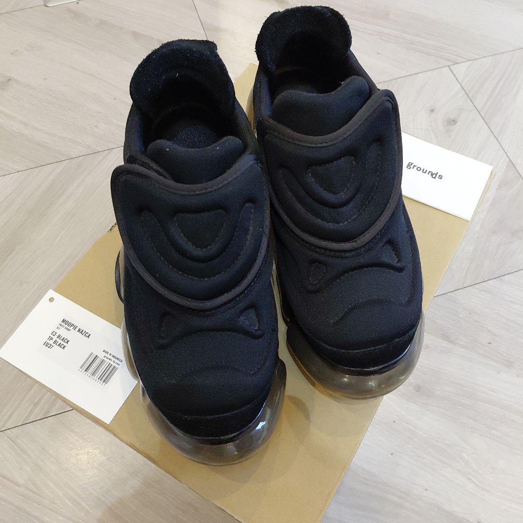 美品★grounds MOOPIE NAZCA BLACK 23cm