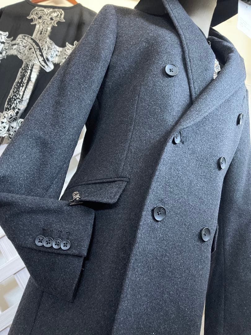 レア　⭐︎ex/tra カシミア100% NICOLE チェスター48