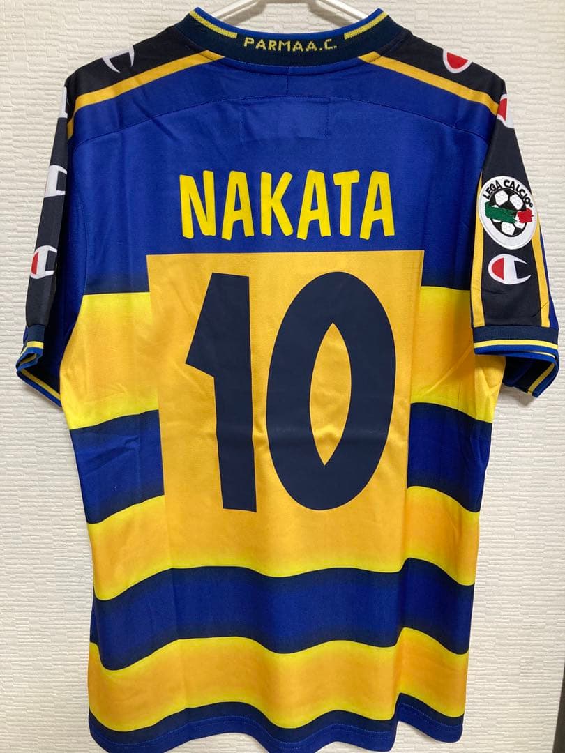01-02 セリエＡ パルマ 中田英寿 ユニフォーム（H）