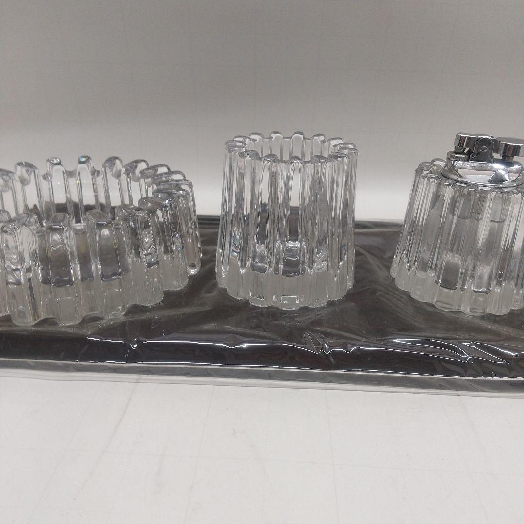 灰皿セット 応接室 クリスタルガラス KOSIDAガラス