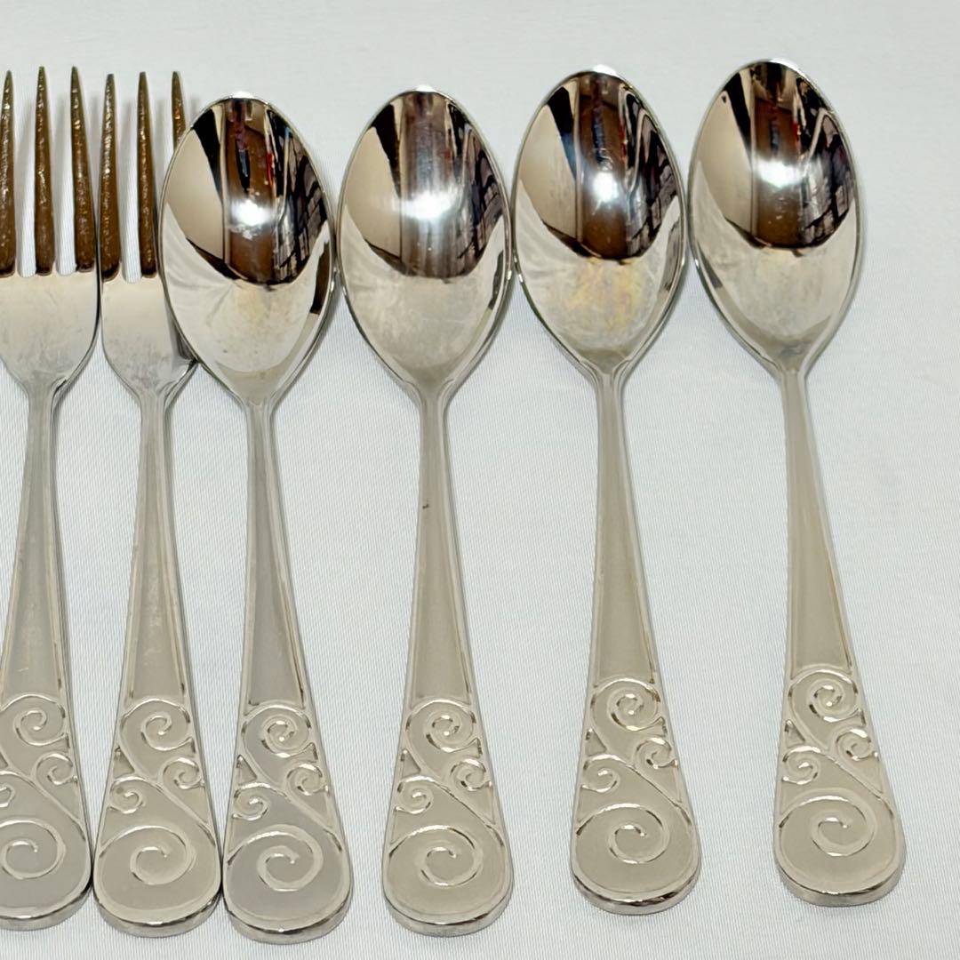 美品　ウェッジウッド　スワル タイニー スプーン フォークセット　カトラリー