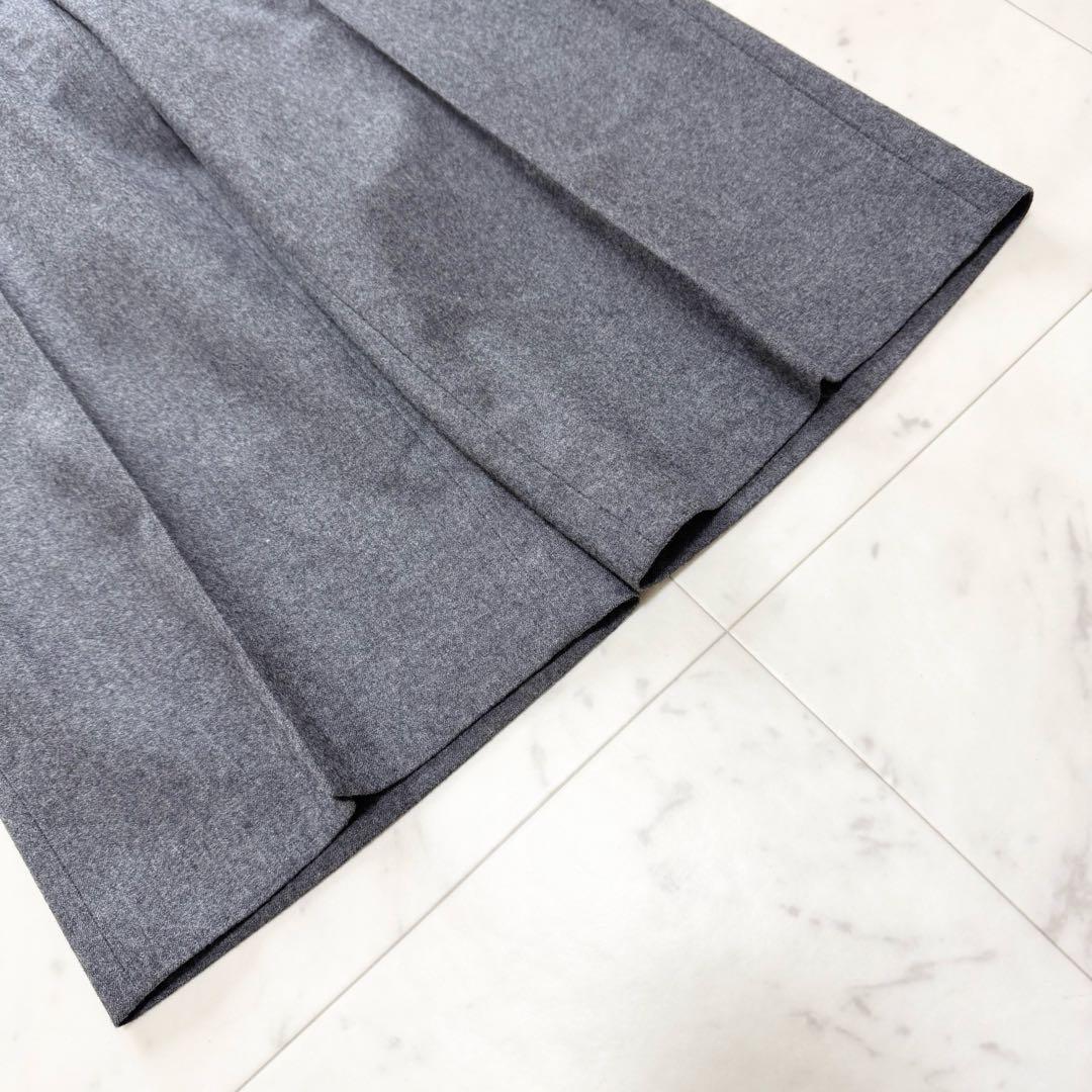 【theory luxe】セオリー パンツスーツ ワイドパンツ ノーカラー