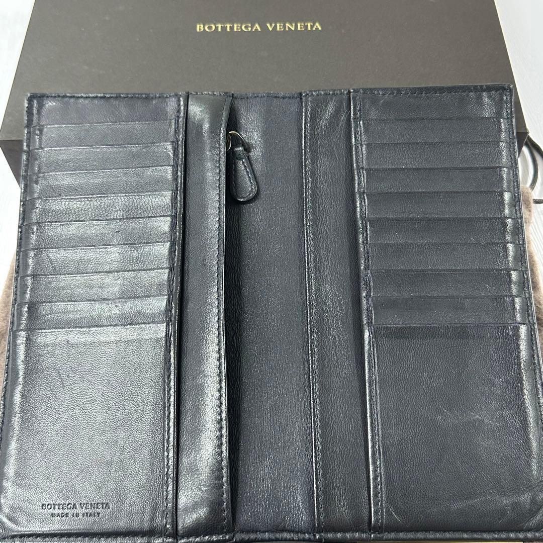 新品同様‼️ 希少　ボッテガヴェネタ　リザード　財布　二つ折り　長財布　付属品付き