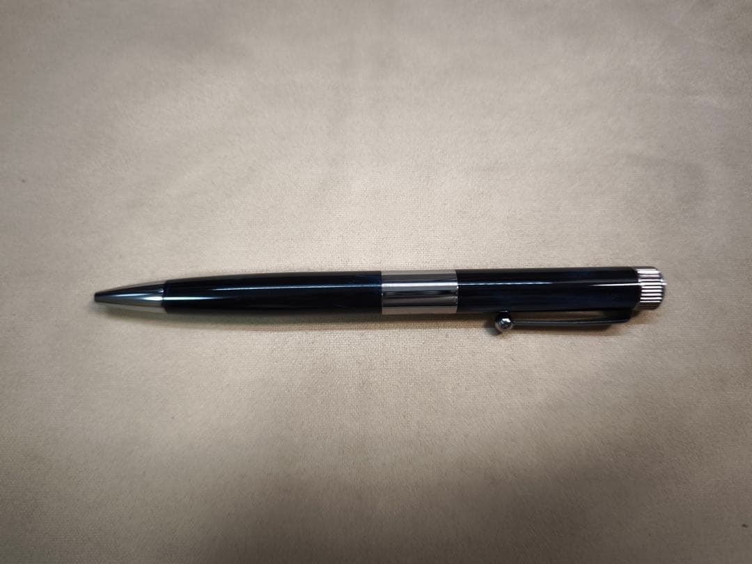 伊東屋 ＲＯＭＥＯ　Ｎｏ．３ボールペン 細軸 イタリアン ブルー