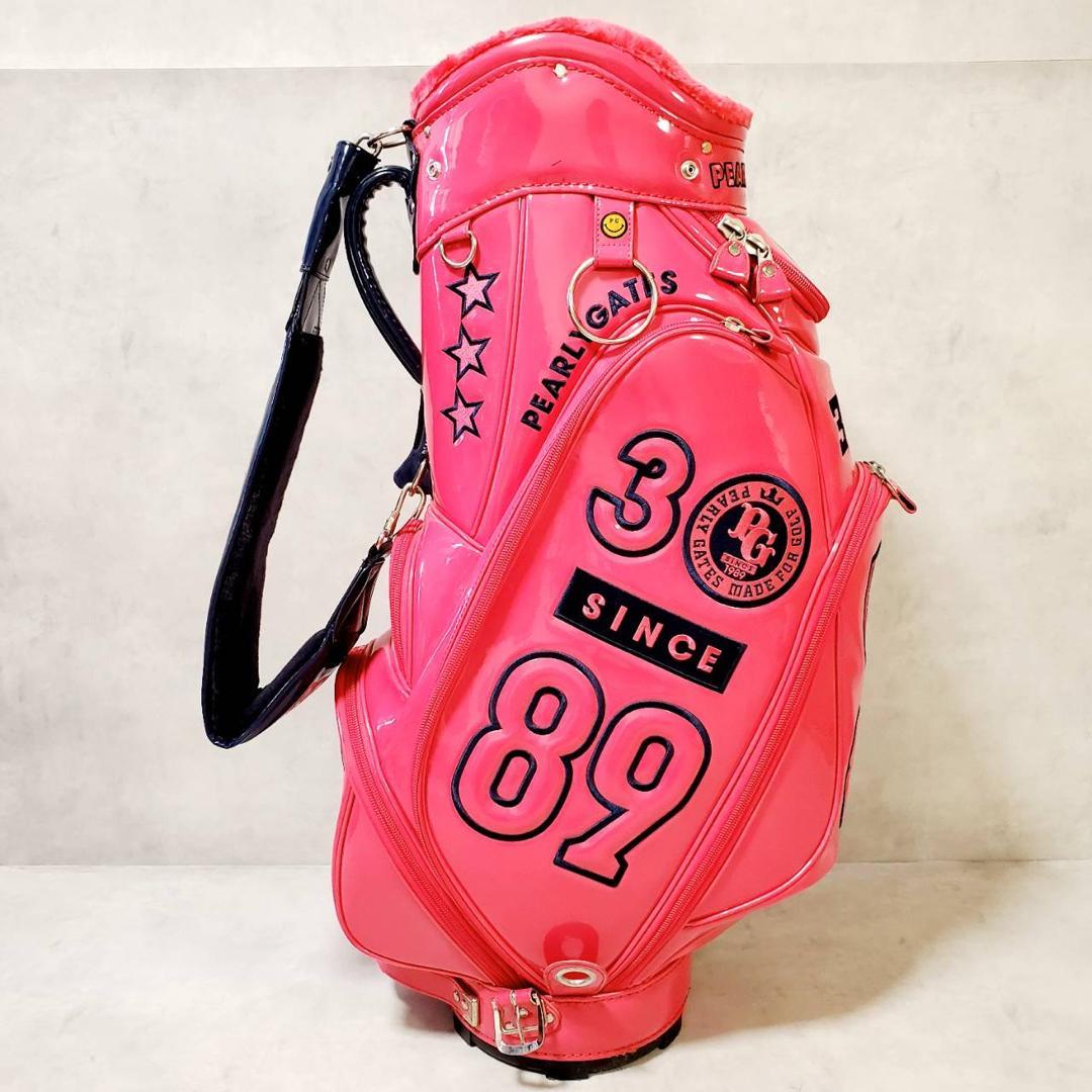 希少・激レア パーリーゲイツ 30周年限定 ゴルフバッグ ピンク キャディバッグ