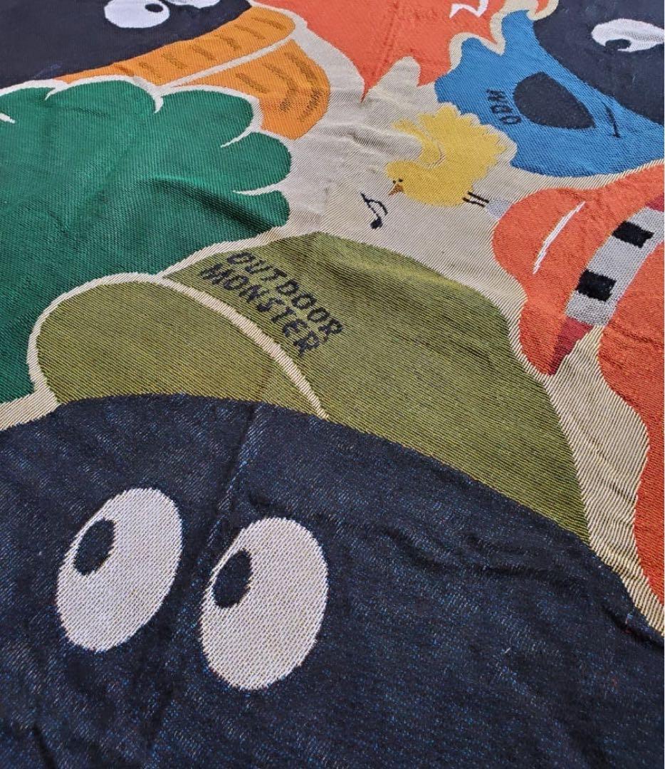 アウトドアモンスター　ラグブランケット