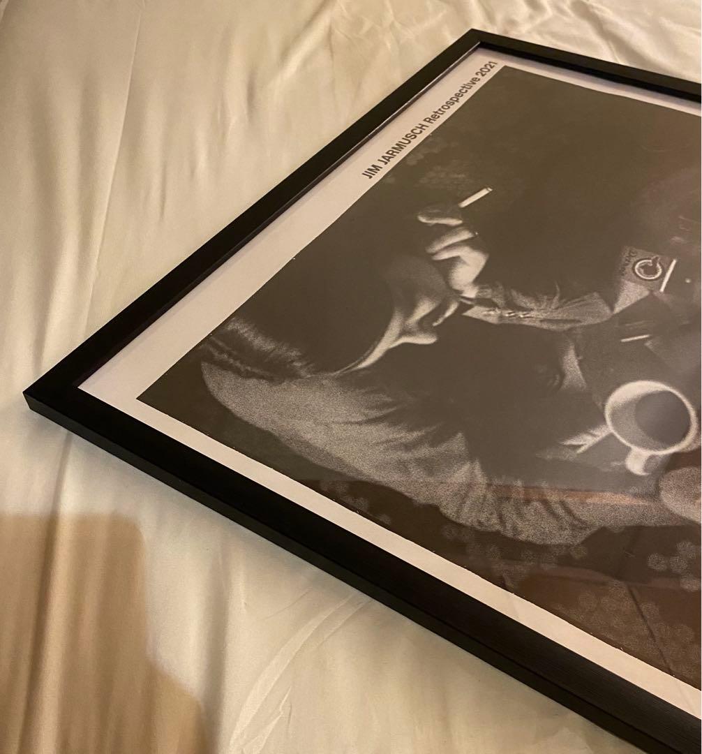 映画 コーヒー&シガレッツ('03米) ポスター 額縁付き