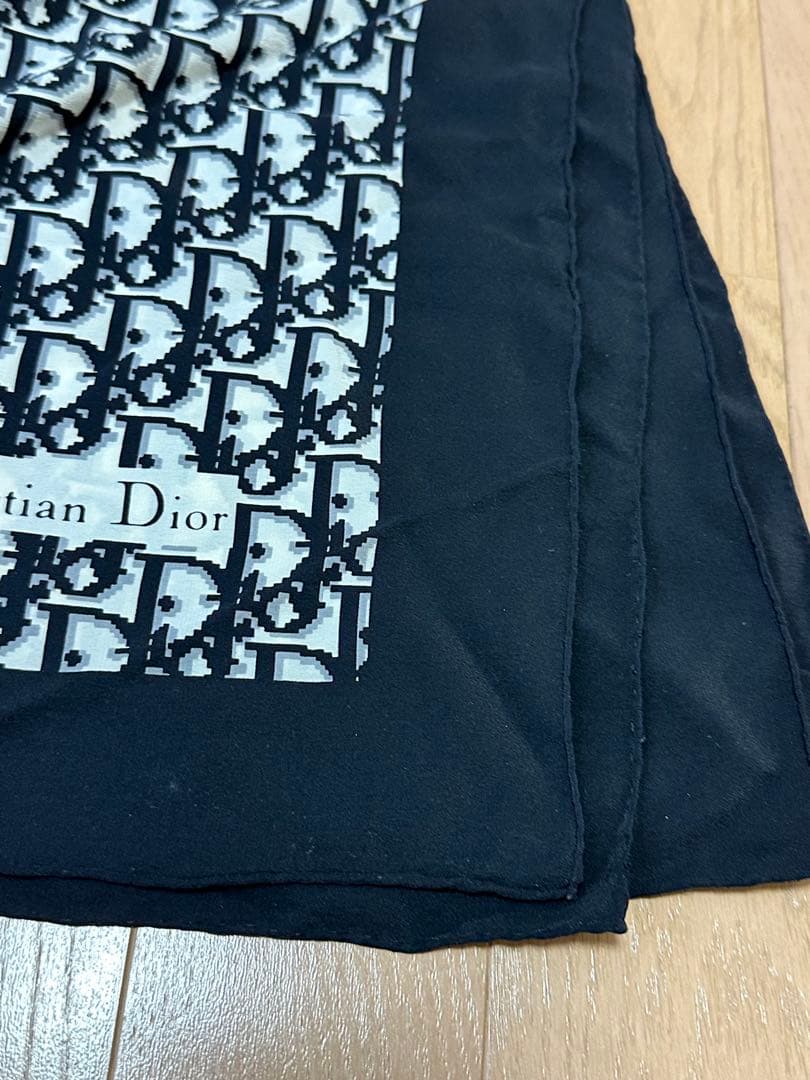 ココアChristian Dior モノグラムスカーフ