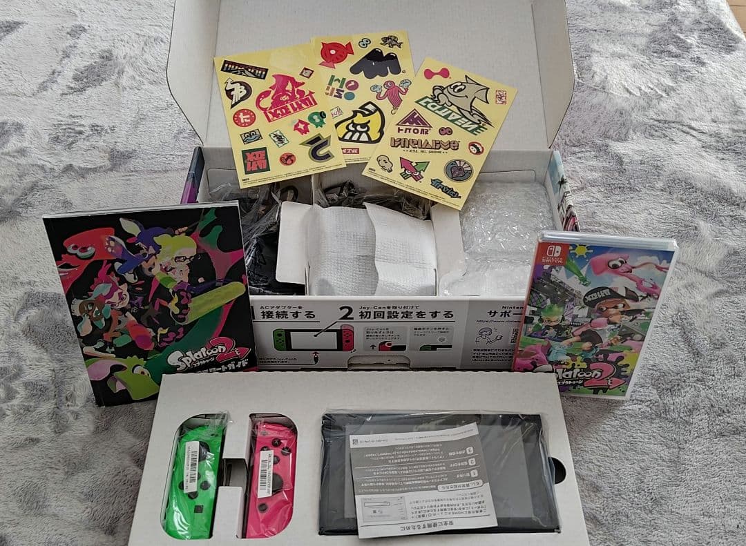 ニンテンドースイッチ本体　スプラトゥーン2セット
