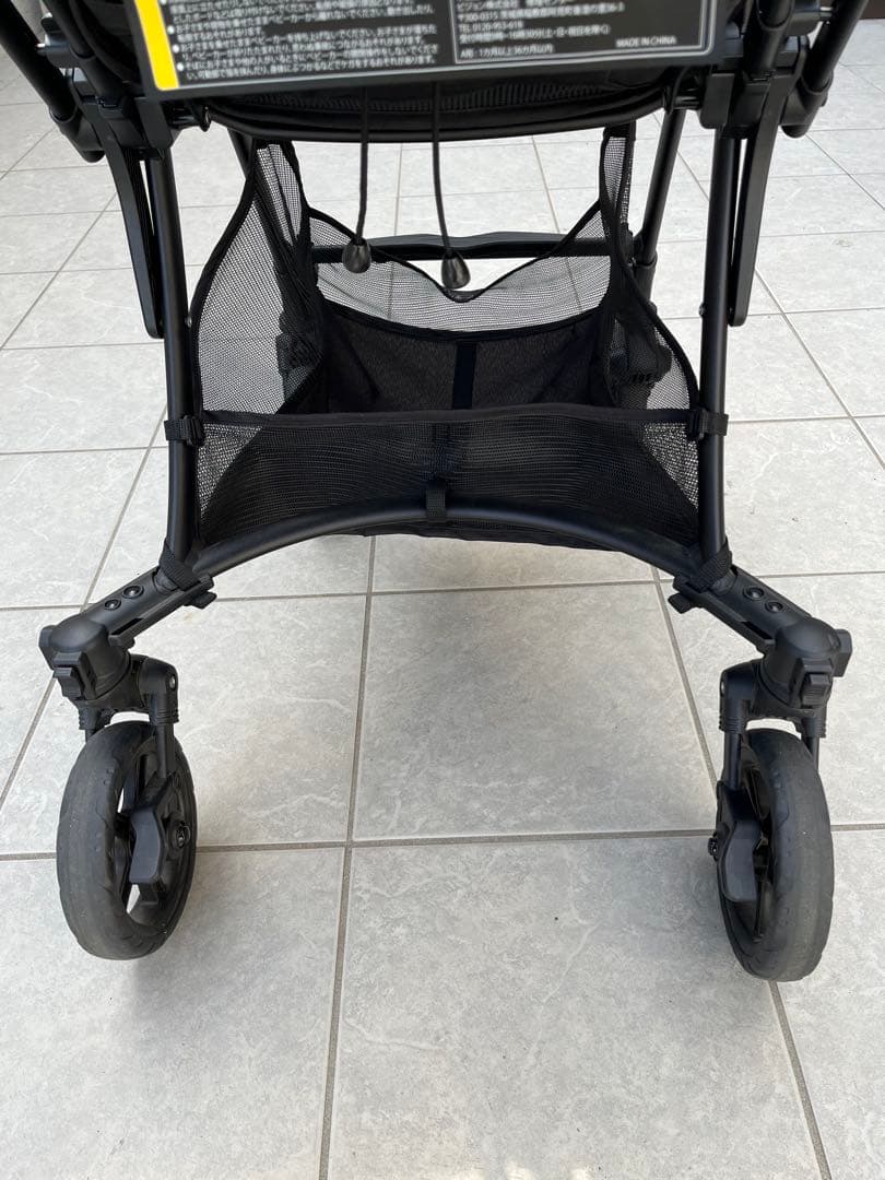 ピジョン Suuuto SB2 ベビーカー 両対面式 オールブラック