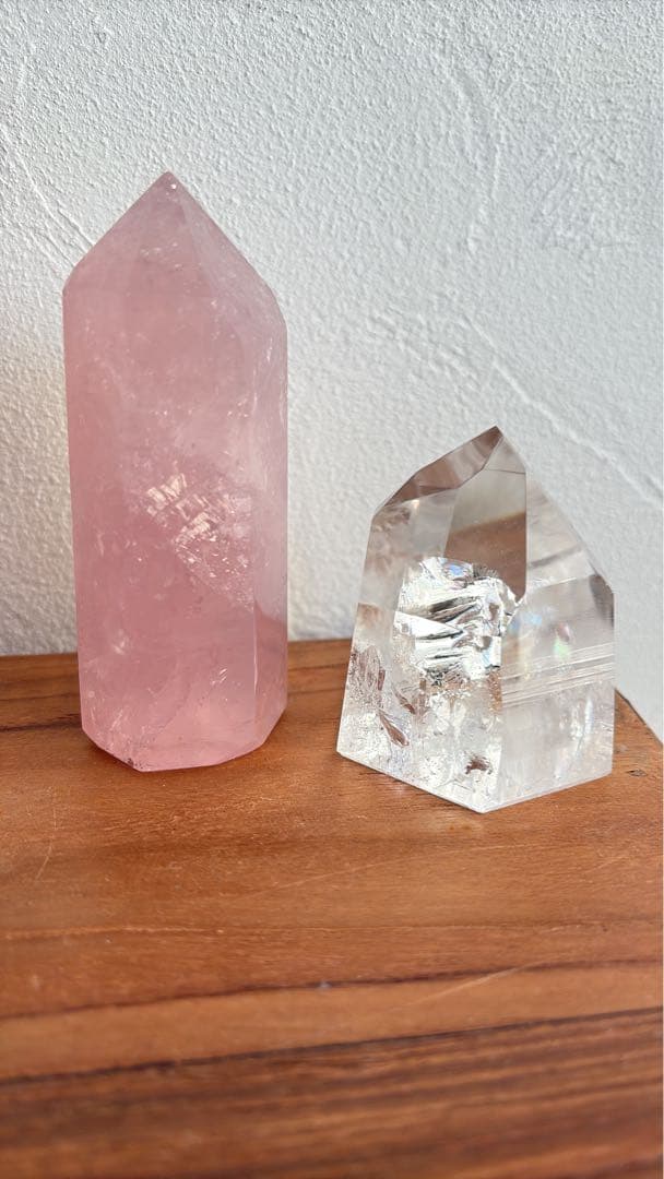 天然石　レムリアン　クオーツ　タワー　水晶　美品