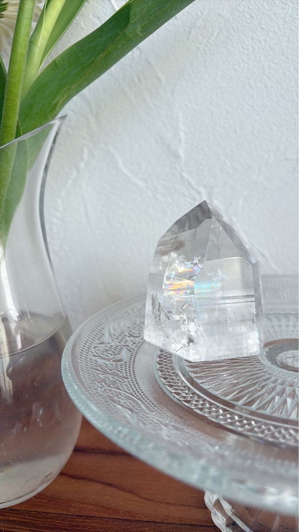 天然石　レムリアン　クオーツ　タワー　水晶　美品