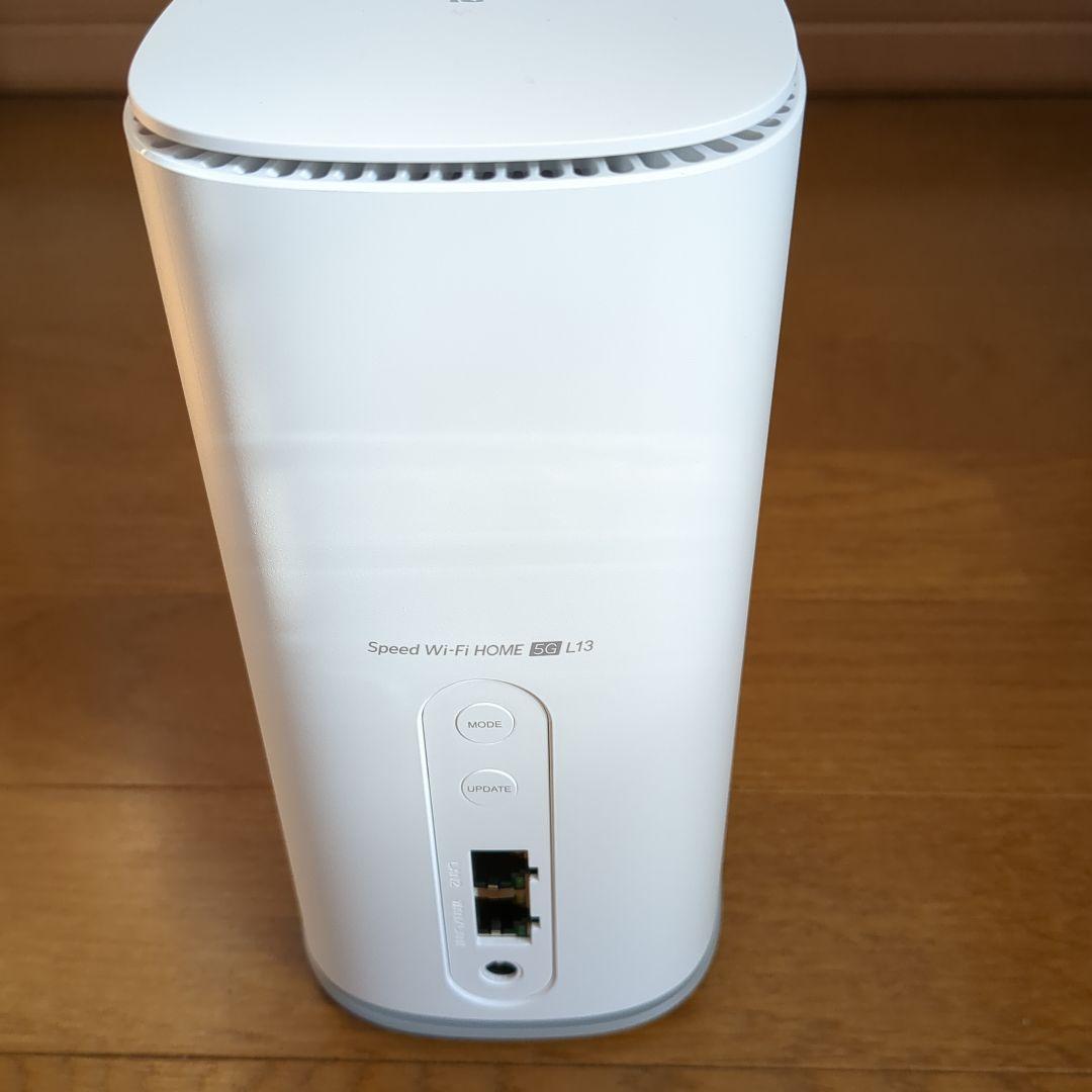 ルーター・ネットワーク機器 Speed Wi-Fi  5G L13 ZTE