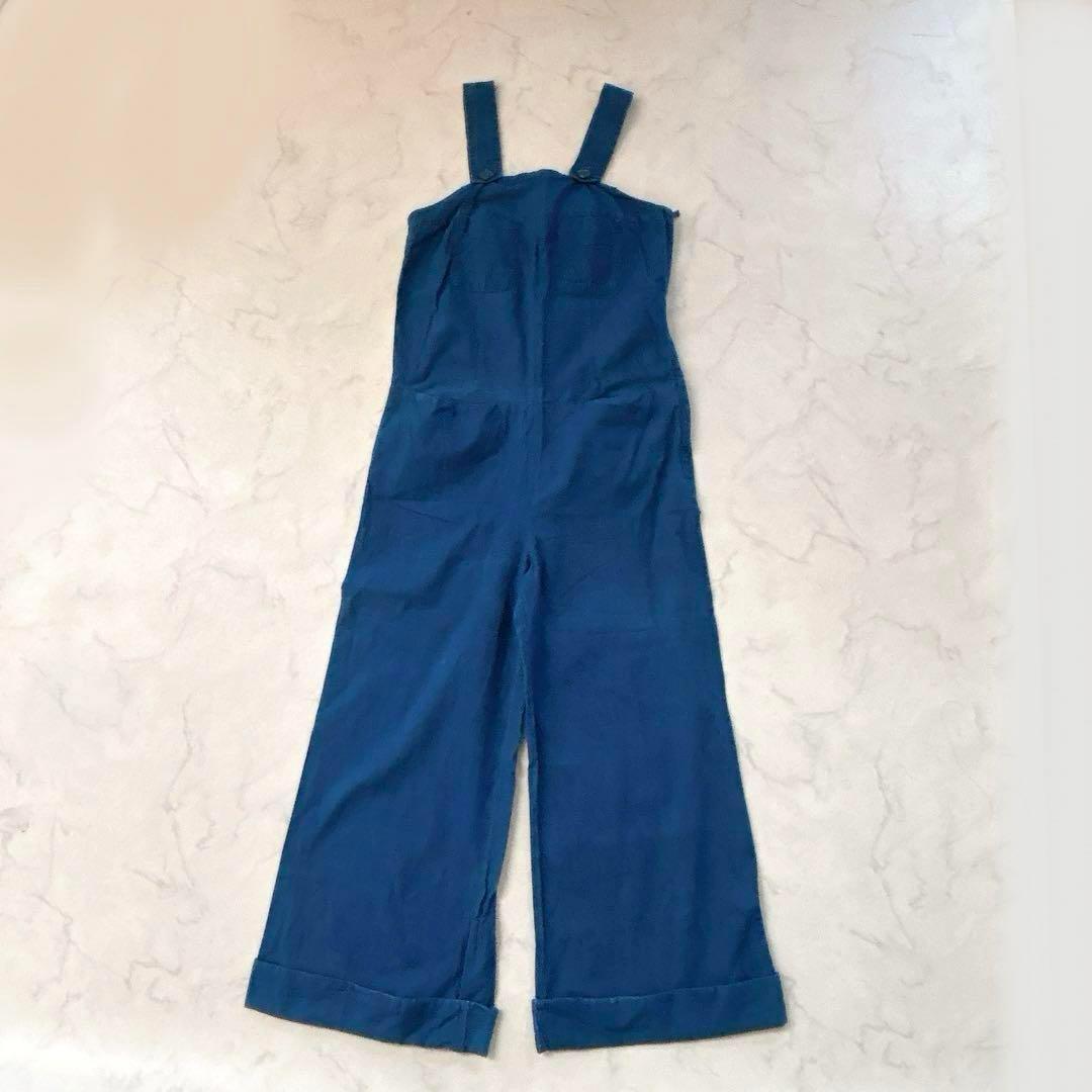 希少꧁MIUMIU꧂オーバーオール サロペット ワイドパンツ イタリア製 伸縮