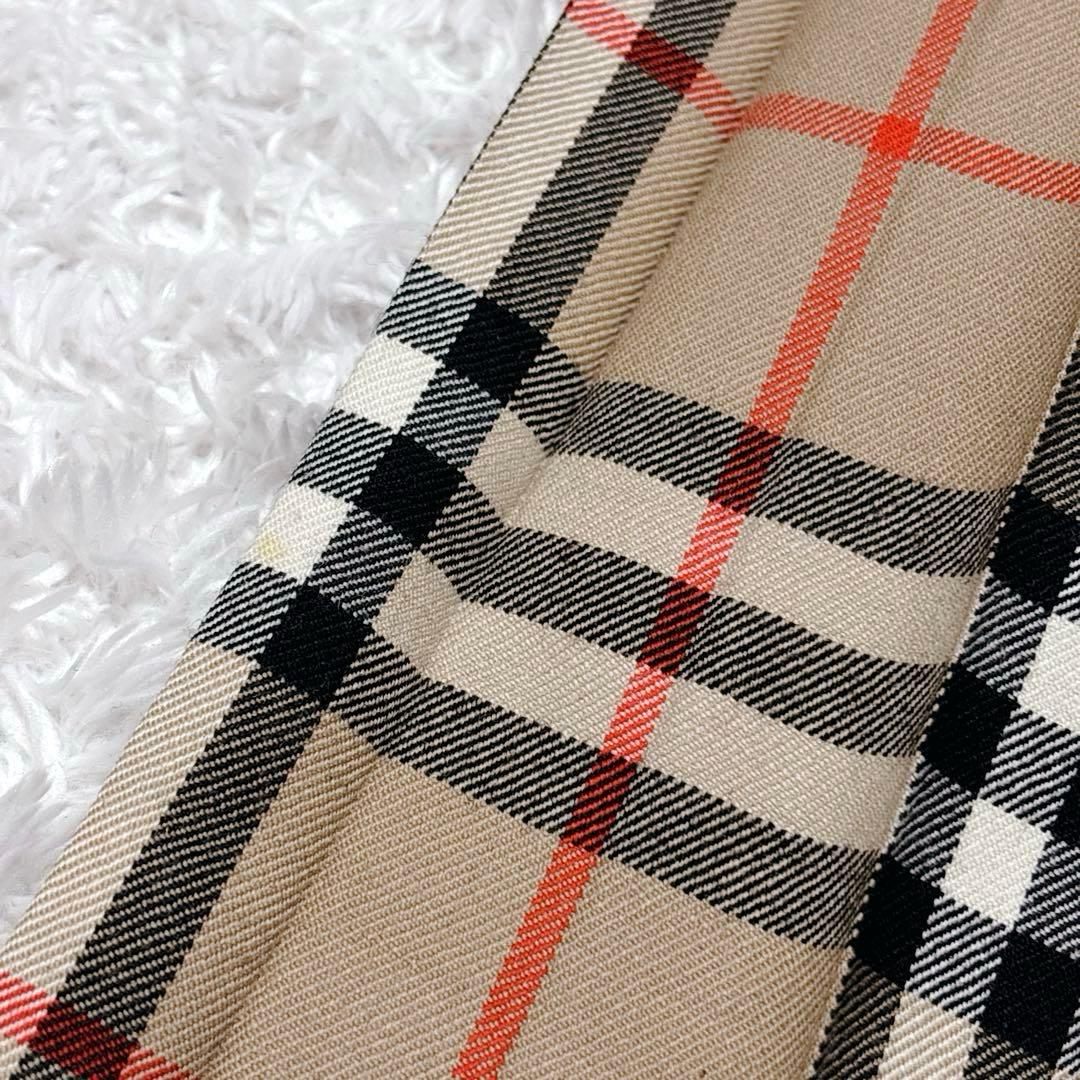 美品✨希少✨2WAY バーバリーズ 巻きスカート 160A ノバチェック ウール