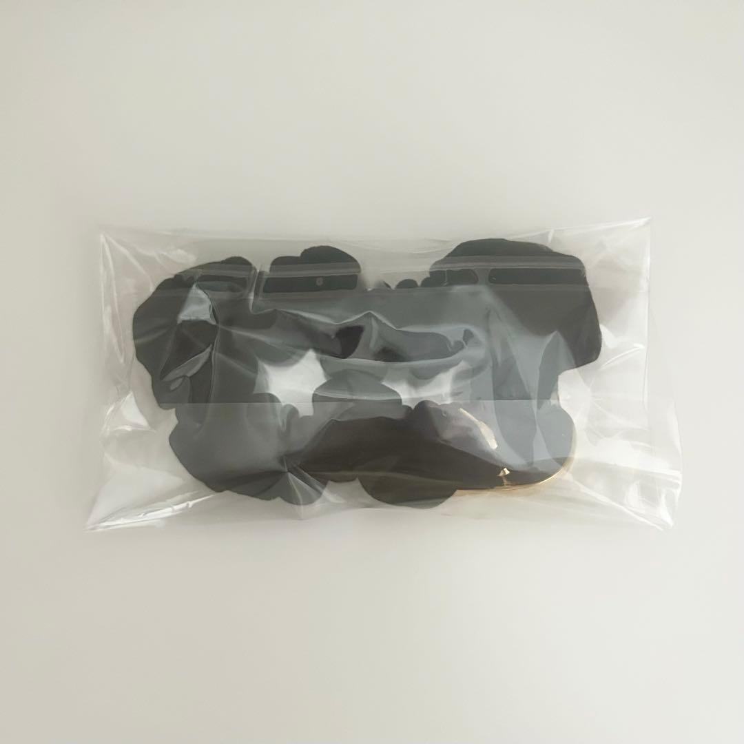 【新品】LETICIA エッグ ベルベット シュシュ