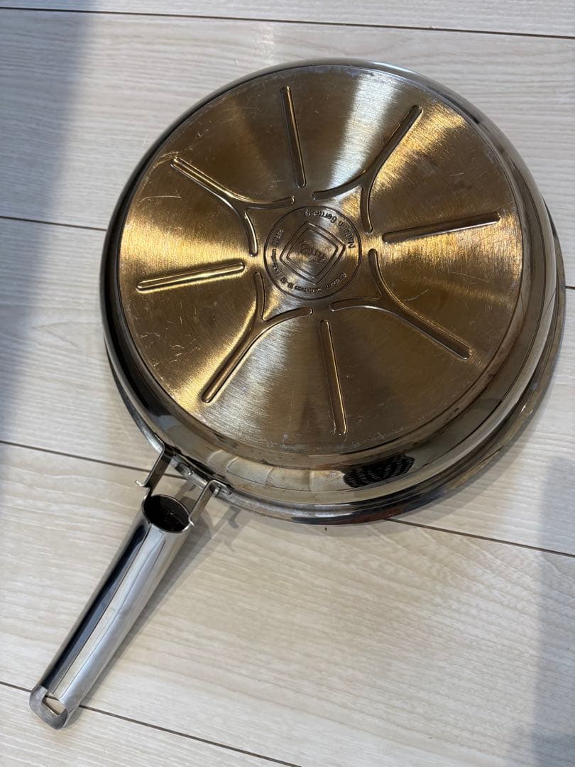 フィスラー　26cm フライパン　ステンレススチール fissler ドイツ製