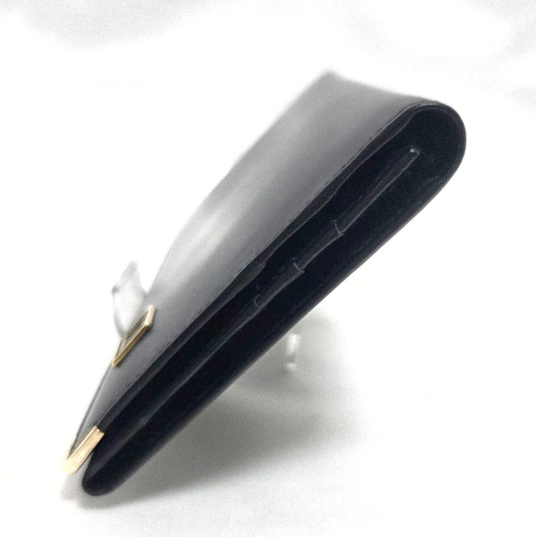 未使用品 dunhill 長財布 小銭入れ付き レザー ブラック メンズ 箱あり