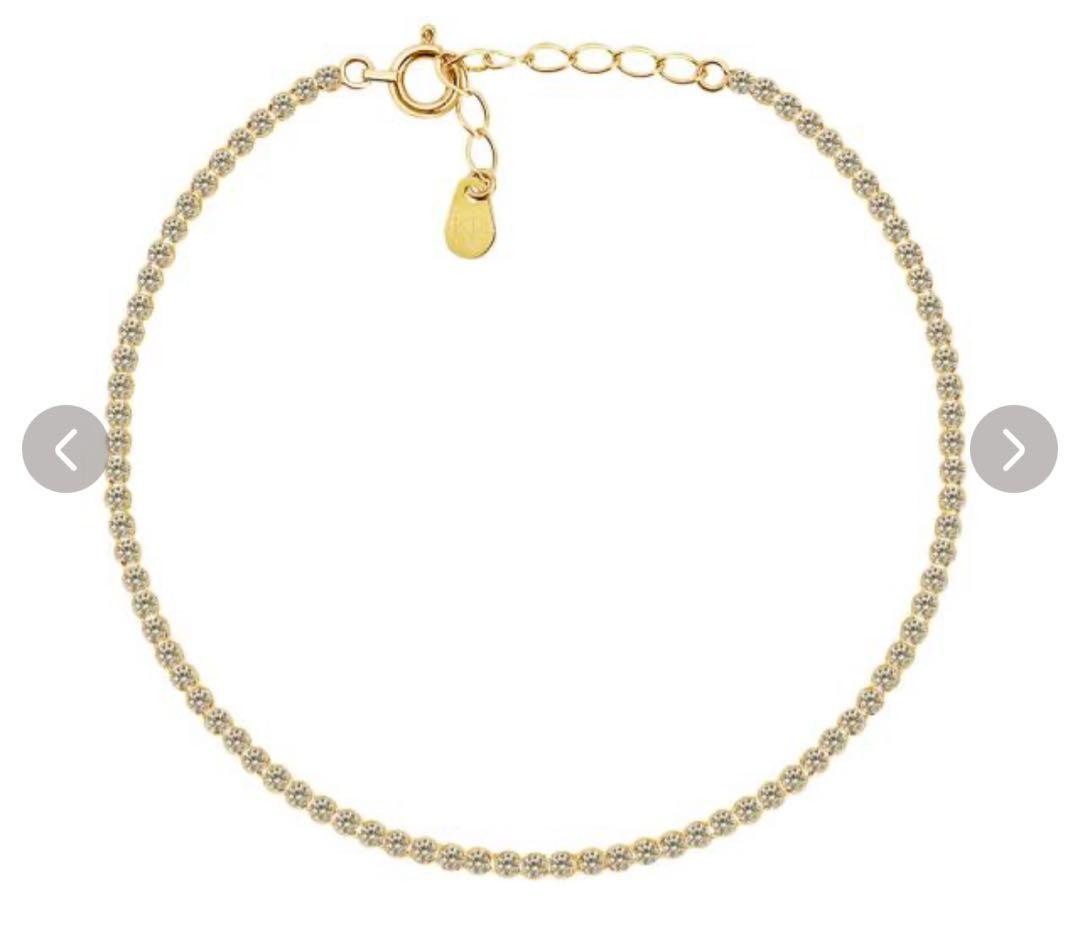 A*a様 【GGSカード鑑別書付】 K18 天然ダイヤモンド 計1ct テニスブ